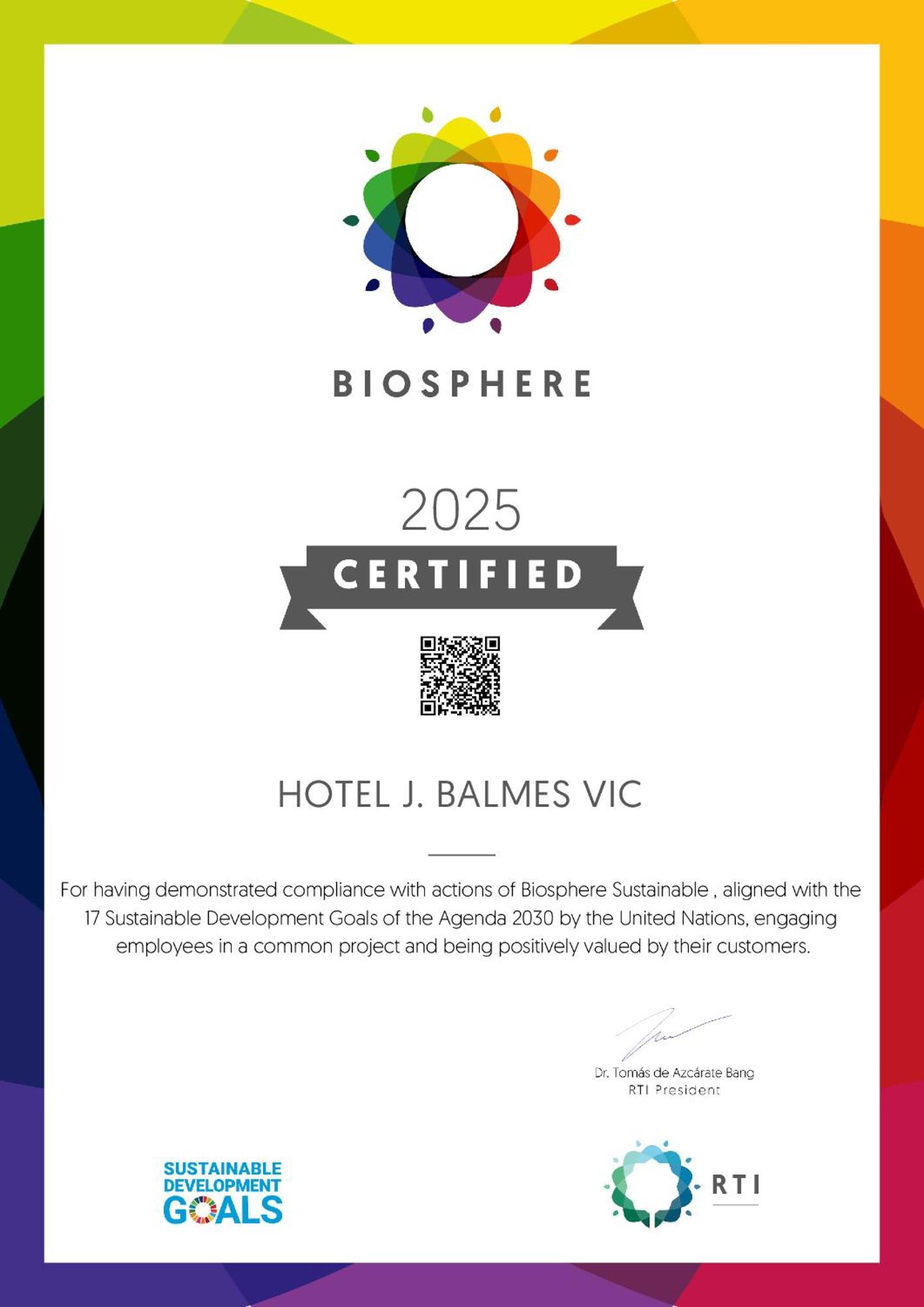 Hotel J. Balmes Vic Exterior foto